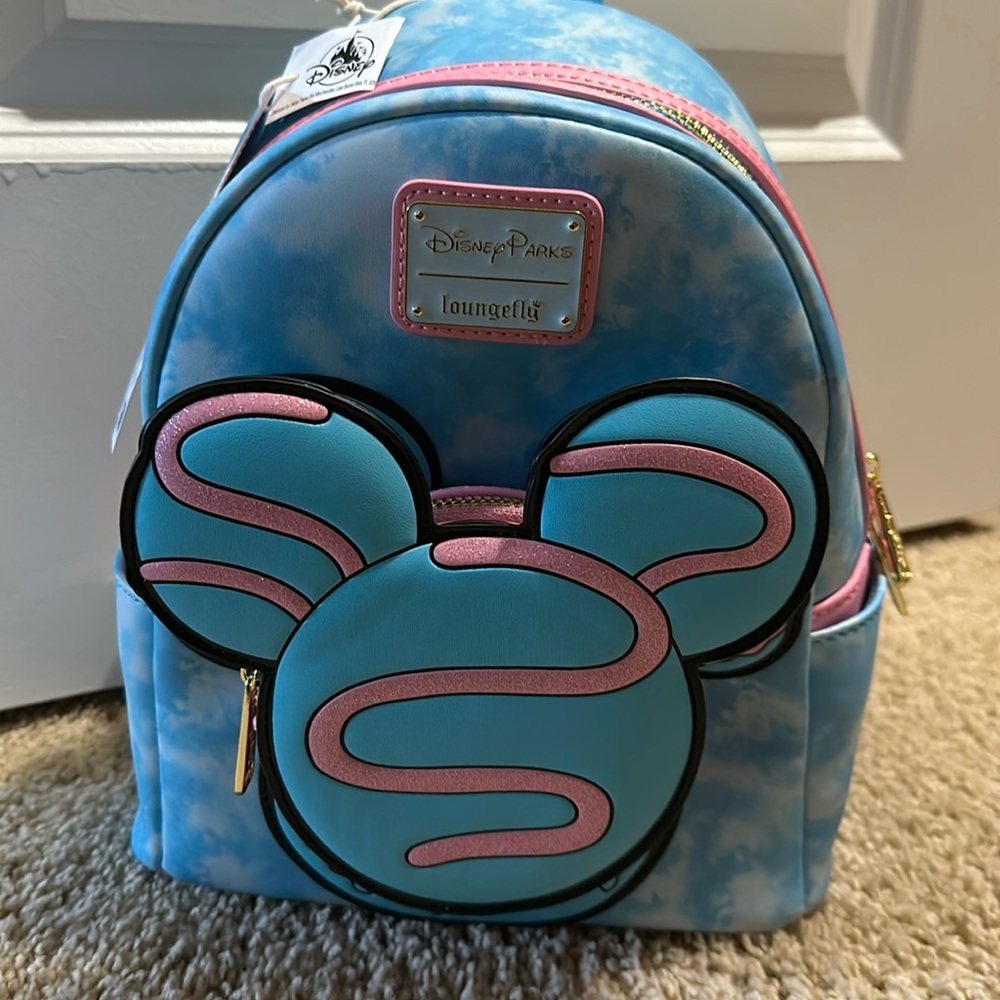 Limited Edition Disney Parks Loungefly Macaron Backpack